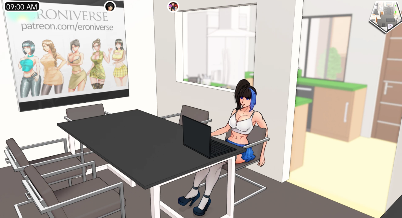 [欧美SLG机翻]与女神一起被隔离 Confined with goddesses v0.3.2[双端1G/FM/百度]